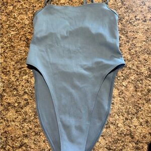 ALO Yoga Blue Bodysuit